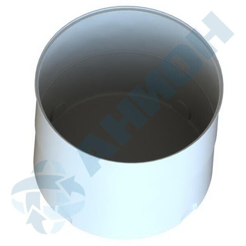 Бак цилиндрический вертикальный 3000 л Анион 3000 л. вертикальный (1830x1830x1540см;белый) - арт.559496