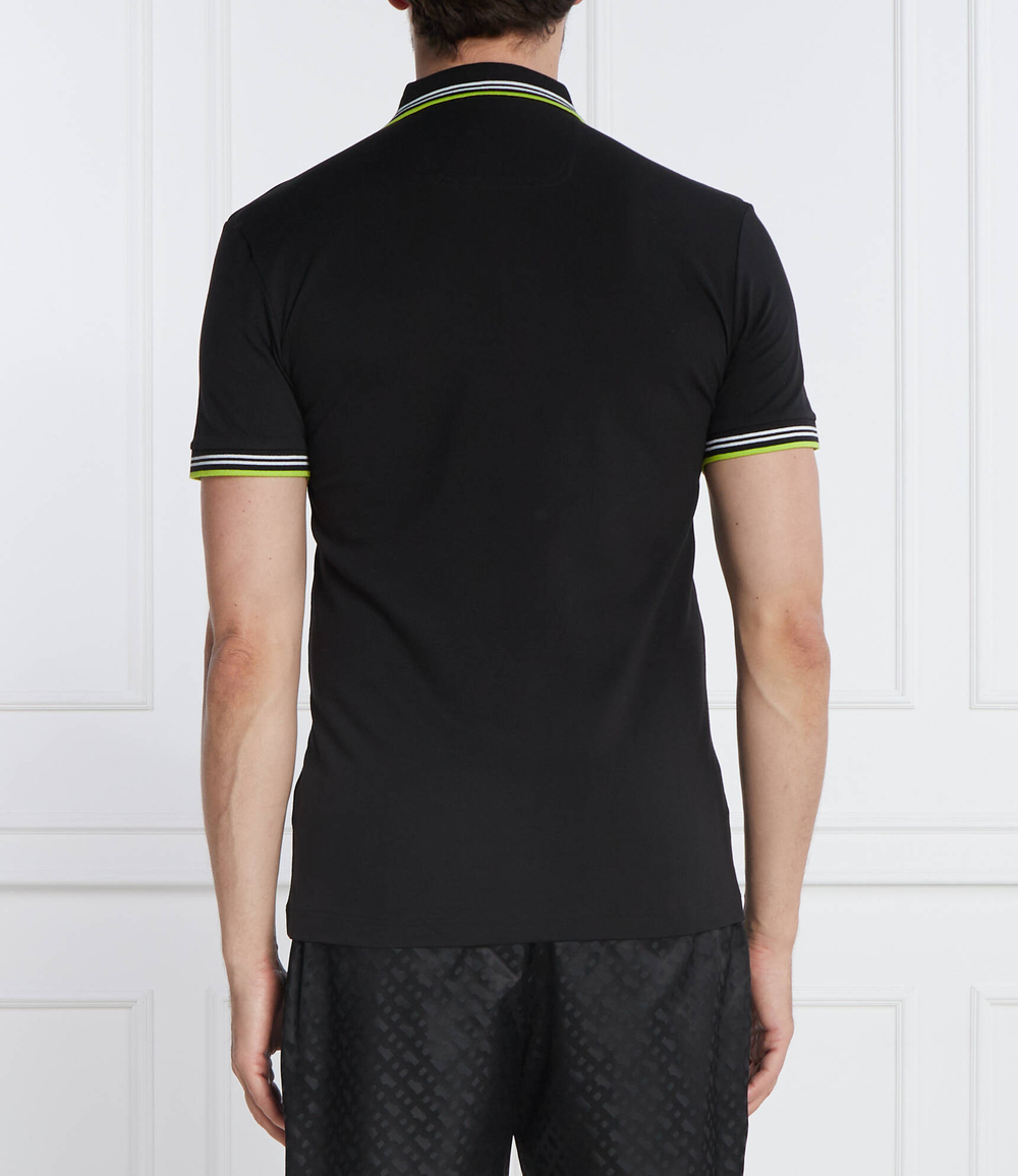 Поло Paul Curved BOSS GREEN - черный(50469245)