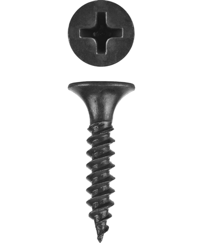 ЗУБР СГМ, 19 х 3.5 мм, фосфатированное покрытие, 2500 шт, саморез гипсокартон-металл, Профессионал (300015-35-019)