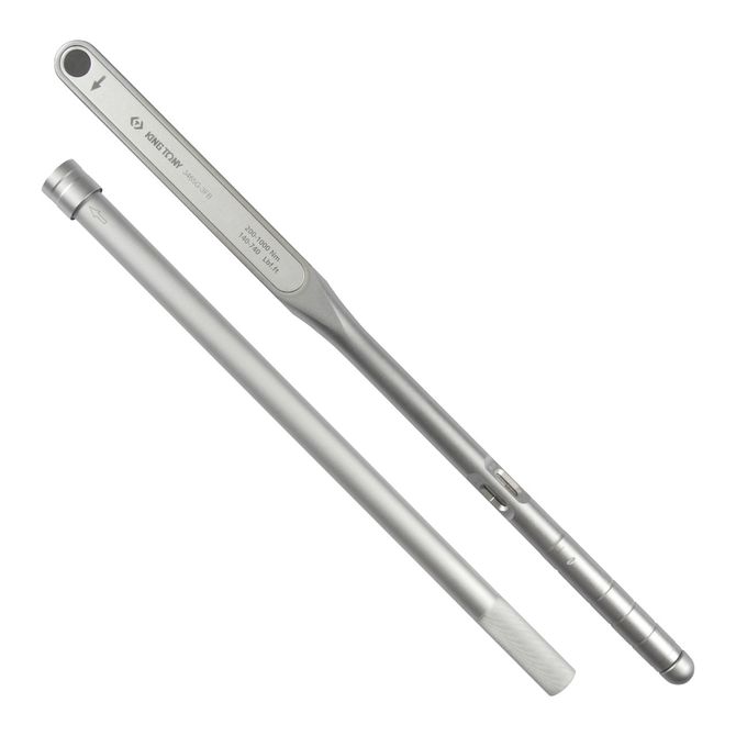 KING TONY (3465G-3FB) Динамометрический ключ серии "ALUMINIUM", 3/4", 200-1000 Нм, футляр