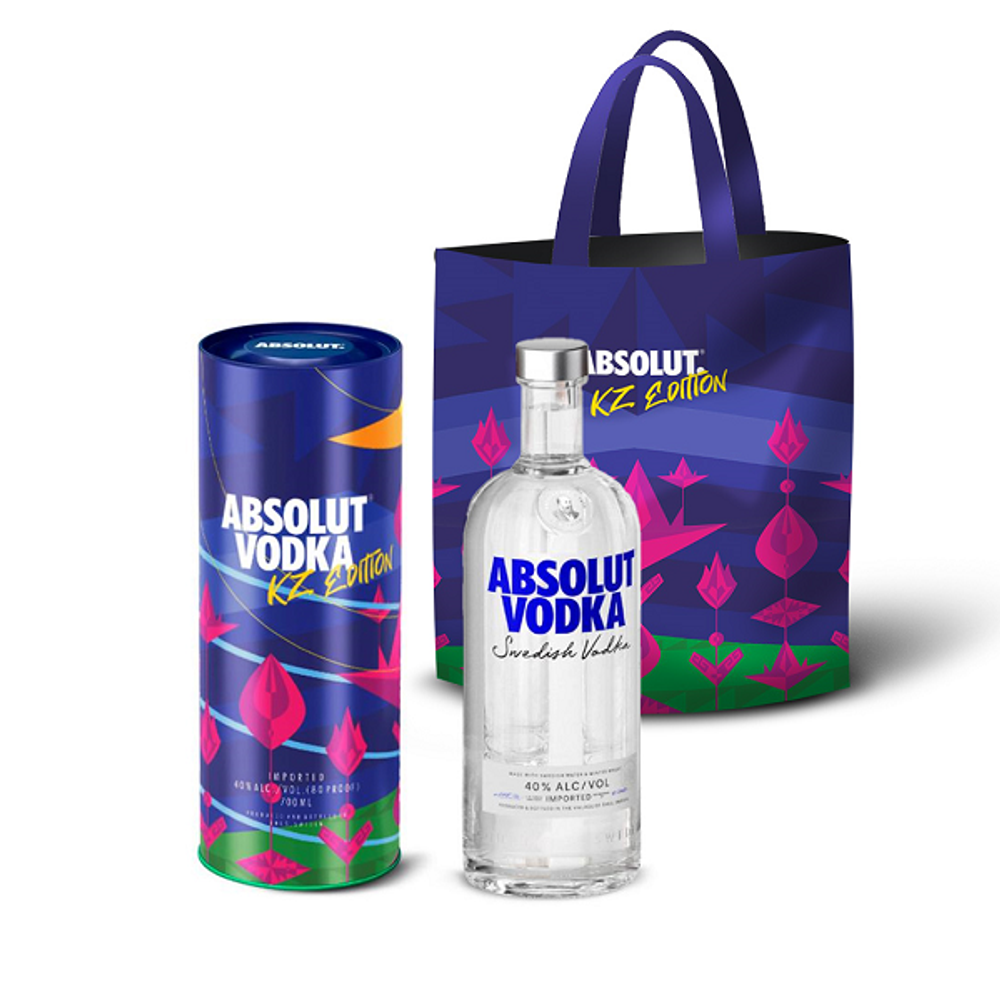 Absolut KZ edition 0,7 л.+ сумка шоппер