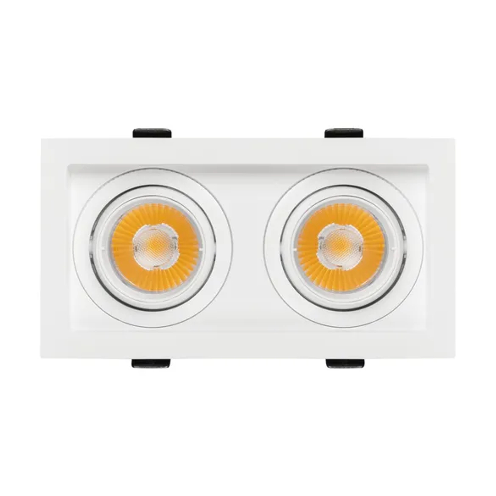 Светильник MS-VORTEX-BUILT-S170x90-2x12W Day4000 (WH-WH, 20 deg, 230V) (Arlight, IP20 Металл, 5 лет) 057770