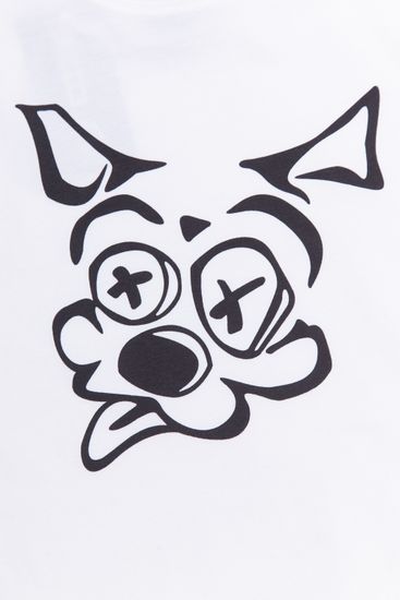 Футболка PYROMANIAC Doggy (Белый (Snow White)
