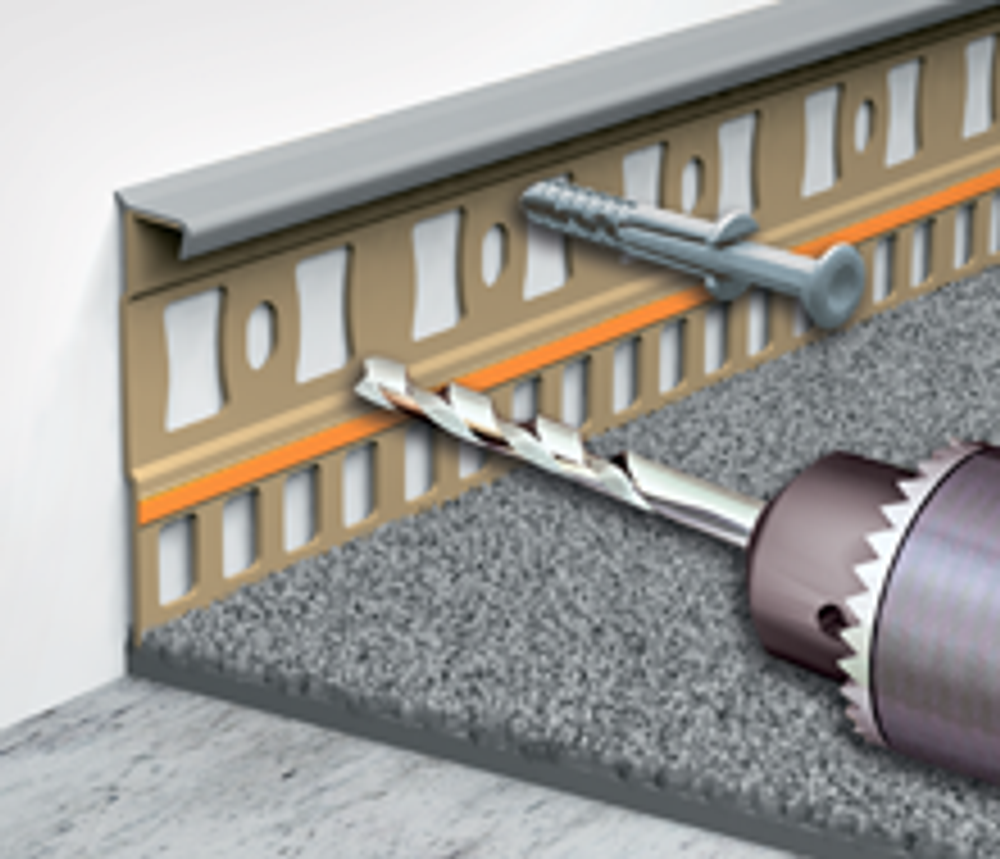 Плинтус для ковролина Идеал 012 Бежевый 2200 мм