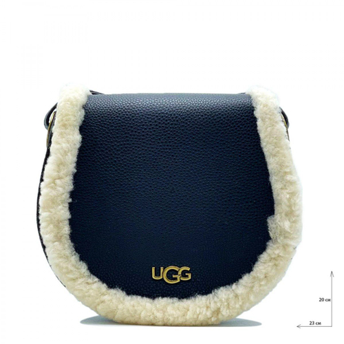 Ugg Heritage Crossbody Leather Black