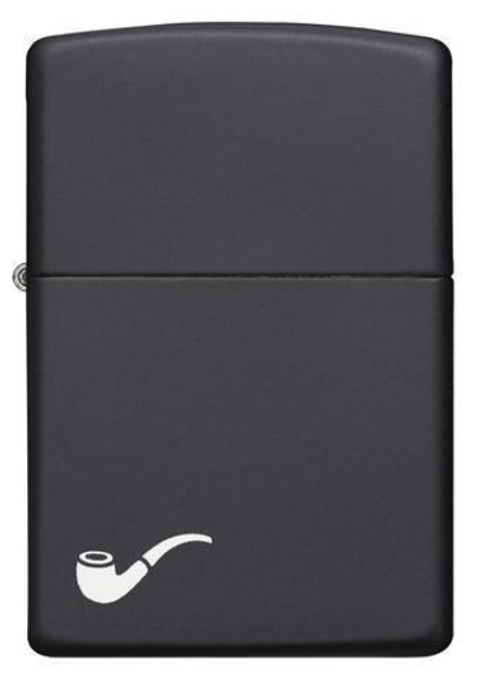 Зажигалка чёрная матовая для трубок ZIPPO ZP-218PL