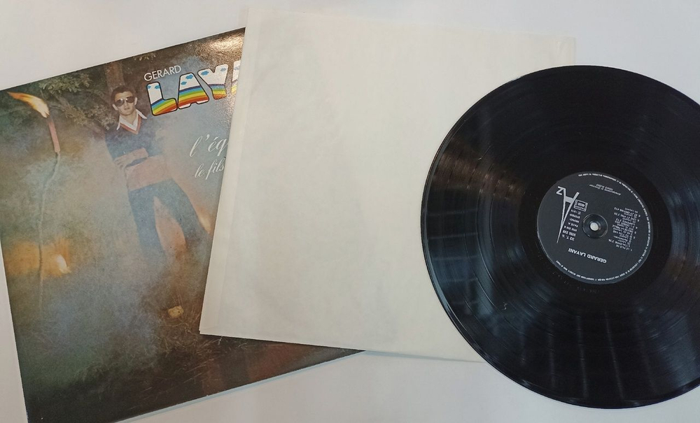 Винтажная виниловая пластинка LP Gerard Layani Lequilibriste (France 1977)