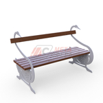 Скамейка Лебедь