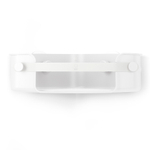 Органайзер для душа угловой flex adhesive, белый