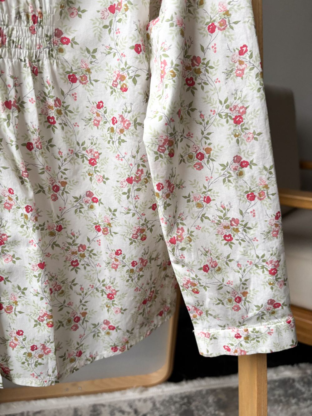 Хлопковая блузка Bonpoint, 128