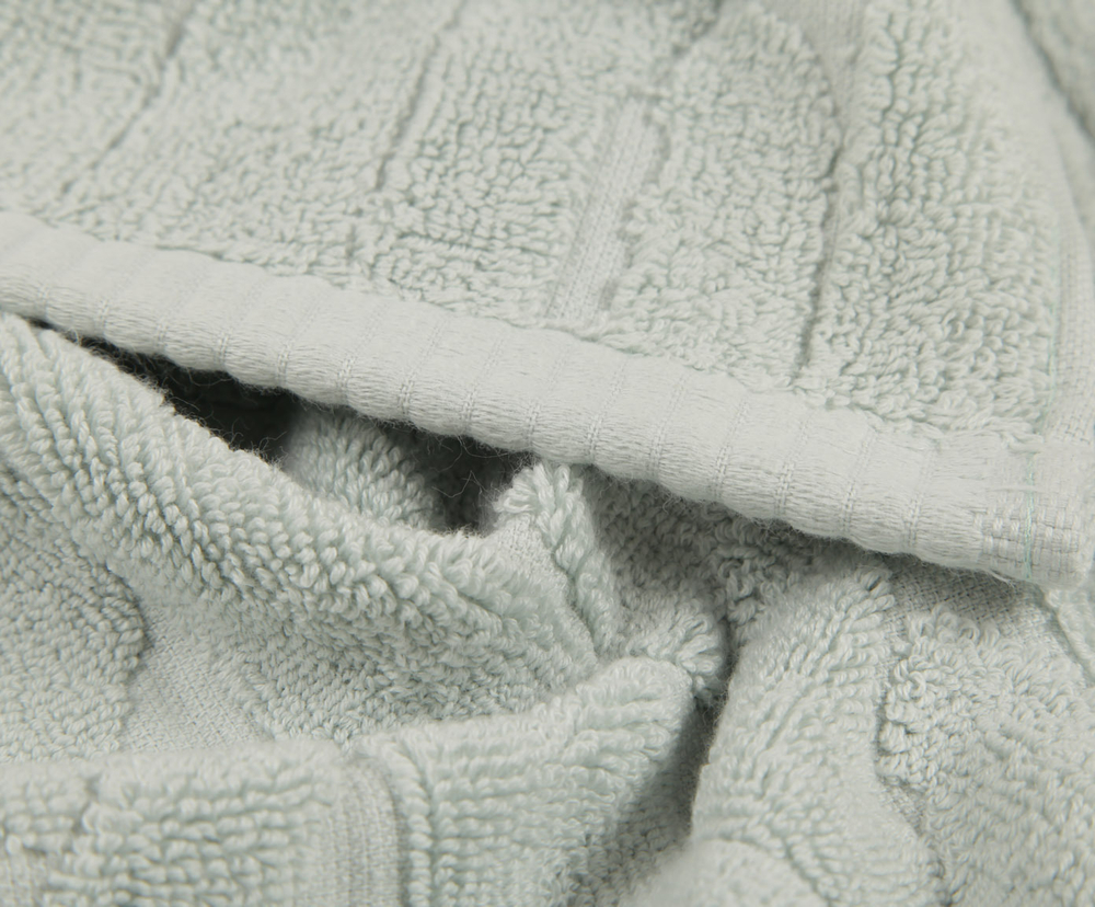 Набор полотенец 2 шт Luxberry Imperio голубая глина