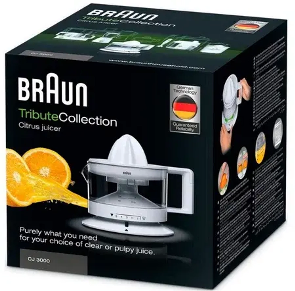Соковыжималка для цитрусовых Braun CJ3000 (y)