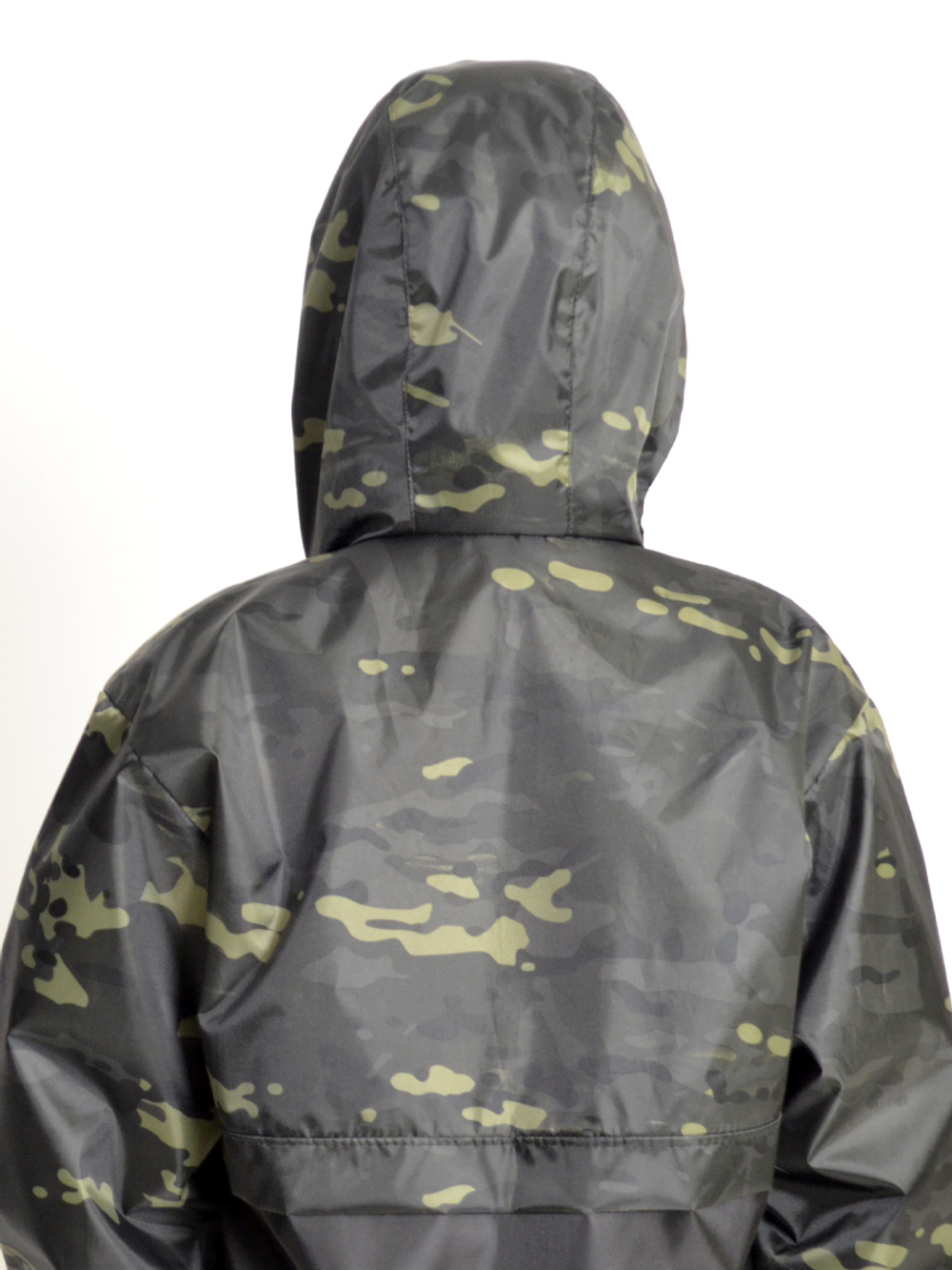 Спортивный костюм Prival Ветровлагозащитный женский, чёрный+кмф K4