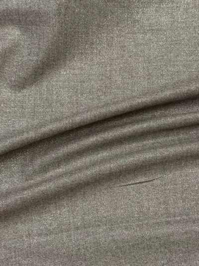 Шерсть с люрексом серо-бежевая