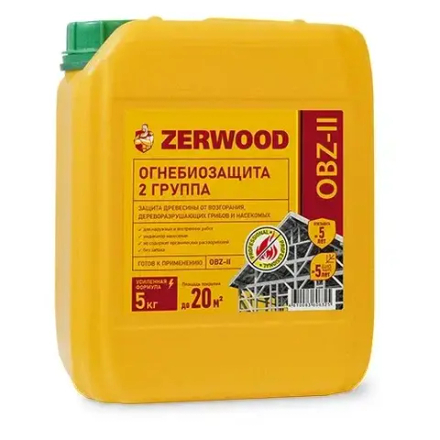 ZERWOOD OBZ II ОГНЕБИОЗАЩИТА с индикатором 5кг (ИжСинтез)