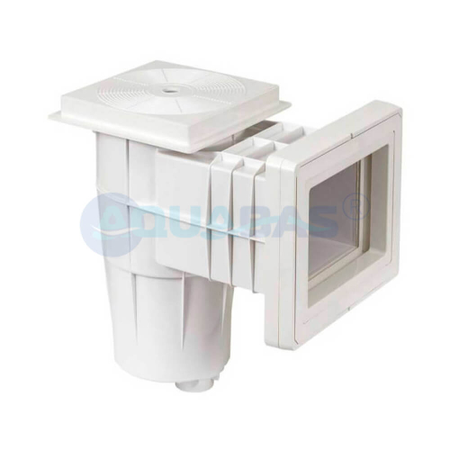 Скиммер Gemas 294х225мм 1 1/2" ВР с квадратной крышкой с декор. рамкой (универсал) (04211FW)