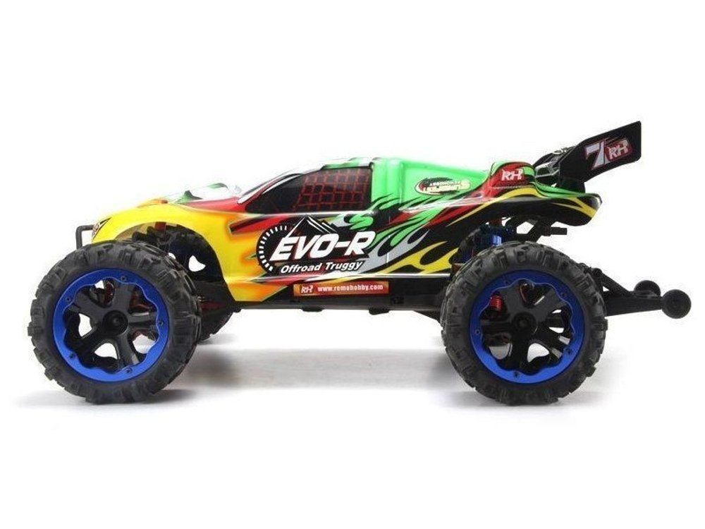 Радиоуправляемая трагги Remo Hobby EVO-R Brushless 4WD с 2.4G, масштаб 1/8, для активного отдыха и соревнований