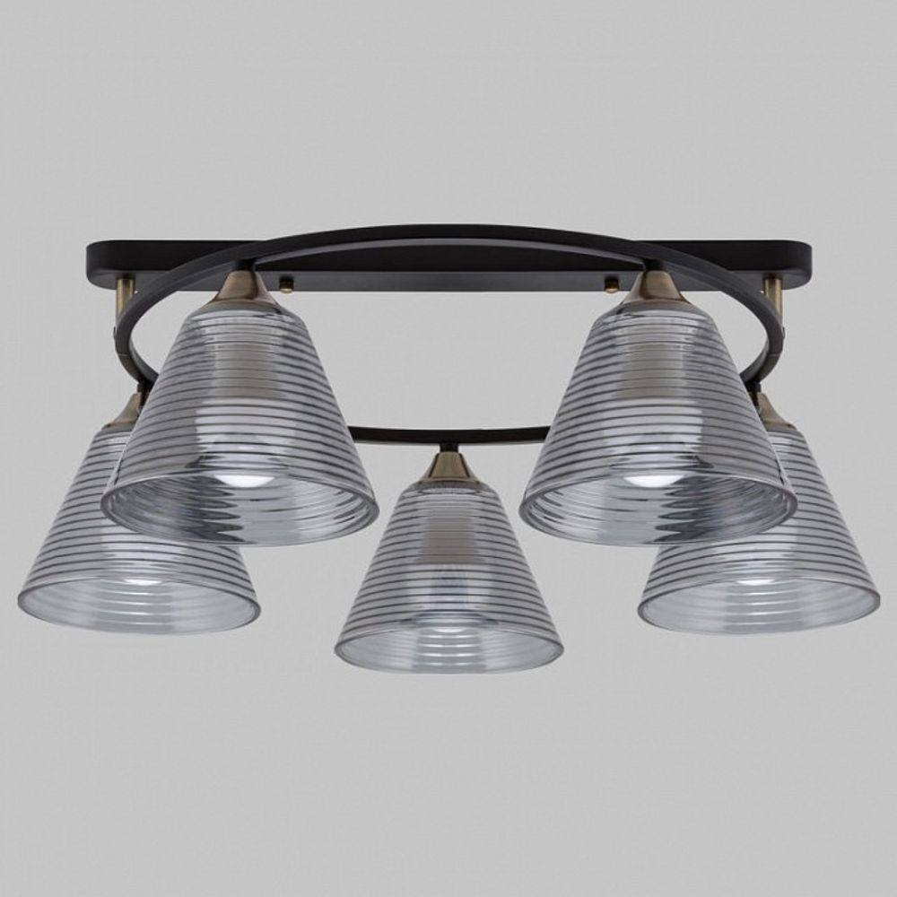 Потолочная люстра Imex MD.5948 MD.5948-5-S-BK+AB