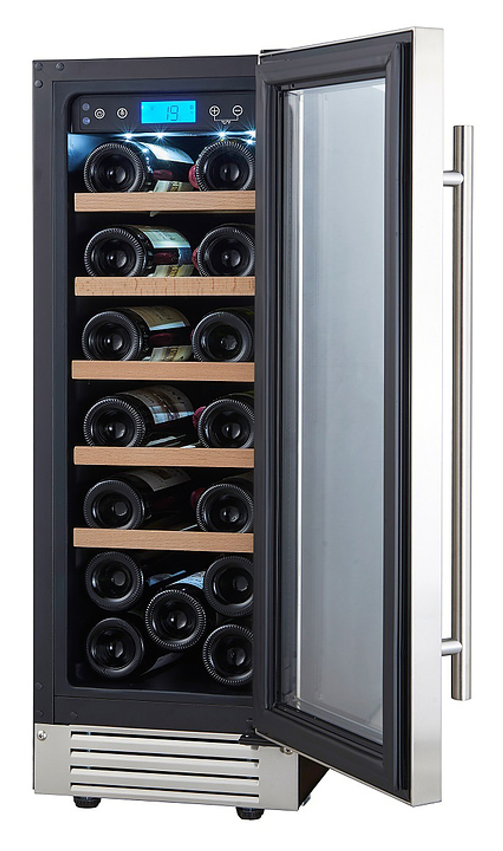 Винный шкаф Cellar Private CP020-1T серебристая дверь