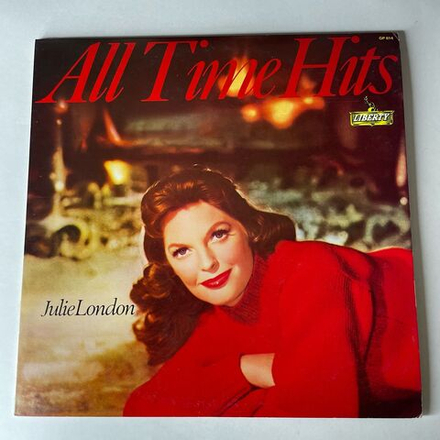 Винтажная виниловая пластинка LP Julie London All Time Hits (Япония 1980) (Без Оби)