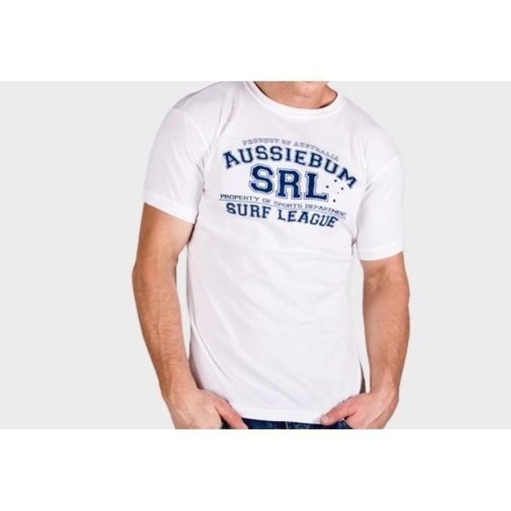 Мужская футболка белая AussieBum White Surf League