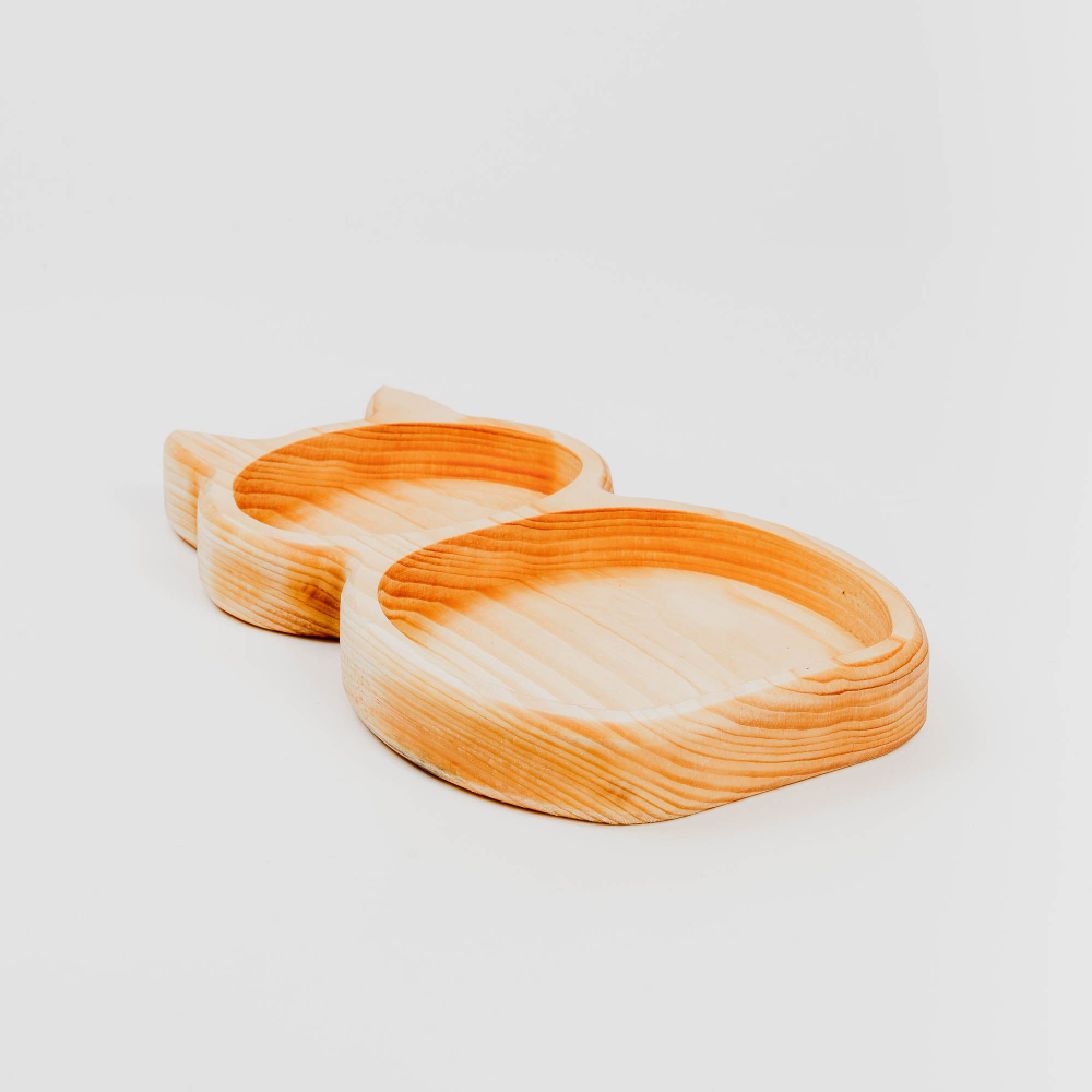 Деревянная менажница из кедра