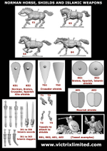 VXDA012 Norman Unarmoured Cavalry