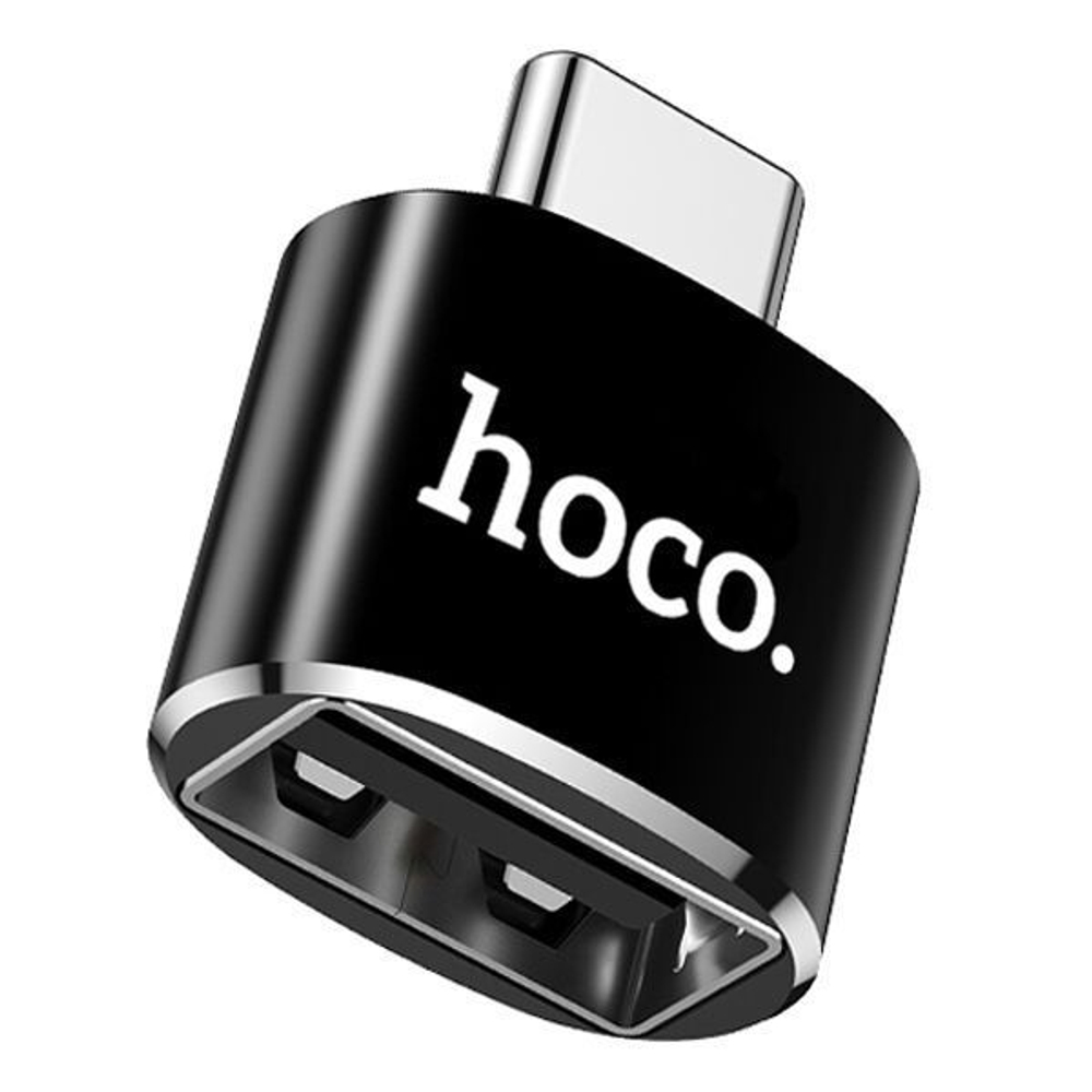 Адаптер HOCO Type-C - USB UA5 (Black)