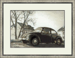 "Старая фотография.Жук"-1177 вышивка