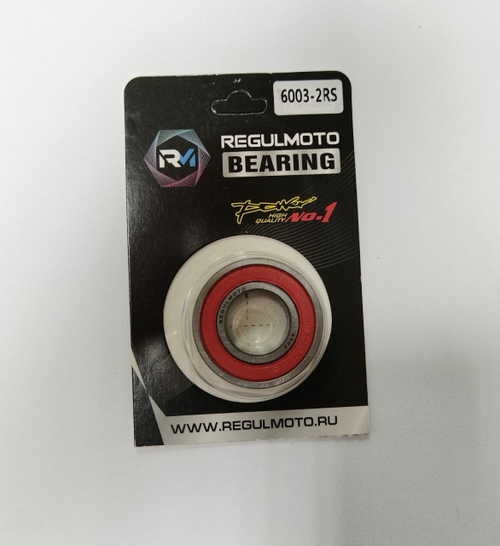 Подшипник колеса 6003 2RS (17x35x10) Regulmoto