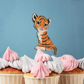 Топпер "Тигрёнок", 10х7 см