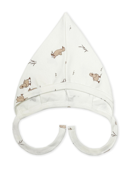 Чепчик Гномик Утята Экрю RinaAmari