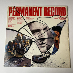 Винтажная виниловая пластинка LP Permanent Record Вечная Песня Music From The Motion Picture Soundtrack (USA 1988)