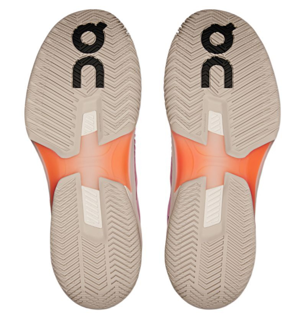 Женские теннисные кроссовки On The Roger Pro Fire - pink/flame