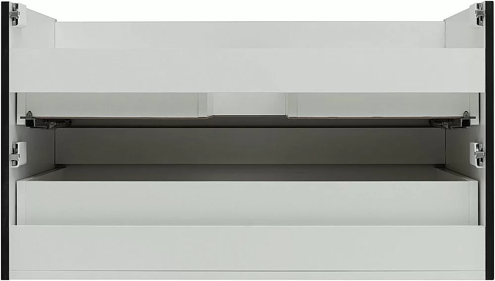 Тумба с раковиной Aquanet Вега 2.0 337956/323883 90 черный