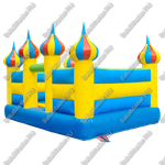 Коммерческий надувной батут "Сладкое королевство" 4*3*2,6 м