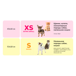 Лежанка ZOOEXPRESS "Космос" круглая, синяя - 53х18 см