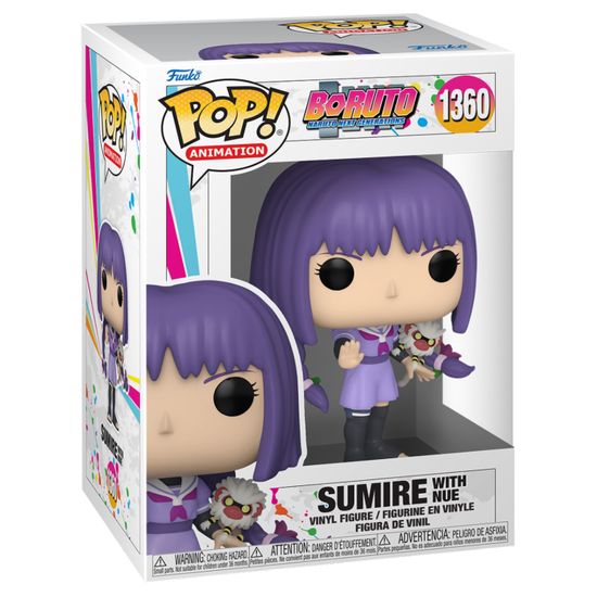 Фигурка Funko POP! Animation Boruto Sumire with Nue (1360) 61389 / Фигурка Фанко ПОП! по мотивам аниме "Боруто",  Сумирэ