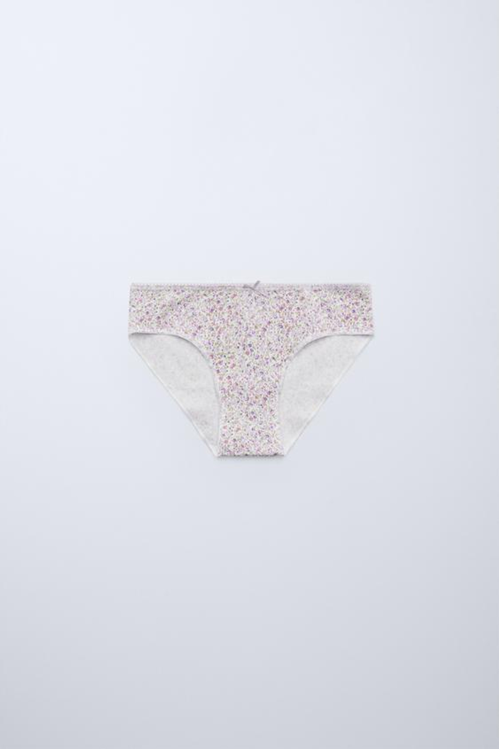 ZARA НАБОР ИЗ ШЕСТИ ТРУСОВ С ПРИНТОМ, РОЗОВЫЙ