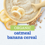 Gerber, Organic for Baby, Grain & Grow™, 2nd Foods®, овсяная и банановая хлопья, 227 г (8 унций)