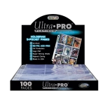 Ultra pro - упаковка листов для папки на кольцах (11 отверстий) Platinum (3х3)