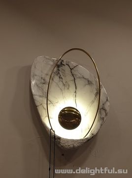 wall lamp  Pearl Ginger & Jagger 2017 Pearl Wall Lamp ( black )