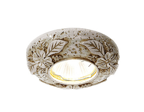 Встраиваемый точечный светильник D2970 BG бежевый гипс