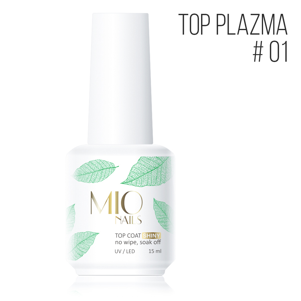 Топ MIO NAILS "Plazma" № 01, 15мл.