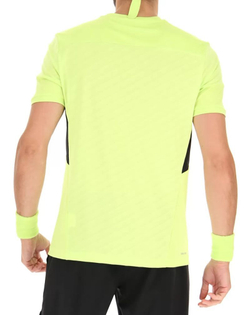 Мужская теннисная футболка Lotto Tech и D1 Tee - sharp green