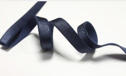 _Бретелечная резинка, без фестонов, с блеском, 10мм, графит, (Артикул: BR740/10-169), м