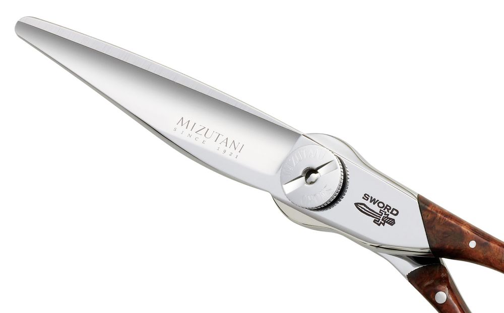 Ножницы прямые Mizutani SWORD D17 WOOD, 5.7˝
