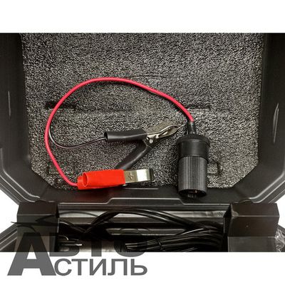 Компрессор CA 587 (Сity Up)  MASTER 180Вт,35л\м с LEDфонарем в кейсе