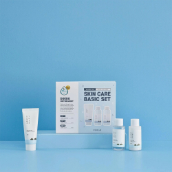 Round lab 1025 Dokdo ON THE GO KIT Набор для ухода за кожей (Тонер/Лосьон/Очищающее средство)