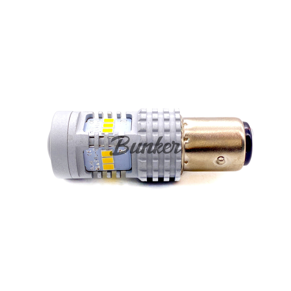Светодиодная автомобильная LED лампа TaKiMi 1157-3020-14SMD (P21/5W),Белый,Не полярная,12V